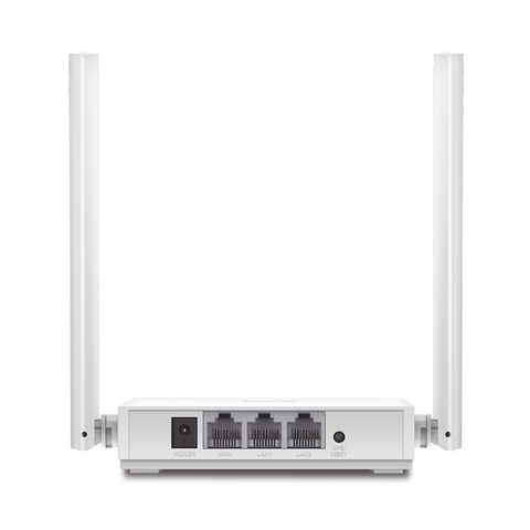 Router Inalámbrico Wisp, 2.4 Ghz, 300 Mbps, 2 Antenas Externas Omnidireccional 5 Dbi, 2 Puertos Lan 10/100 Mbps, 1 Puerto Wan 10/100 Mbps - Tl-Wr820n