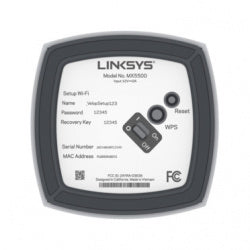 Router Linksys Atlas Pro Wifi 6 Dual-Band Sistema Mesh 2 Nodo (Mx5502)