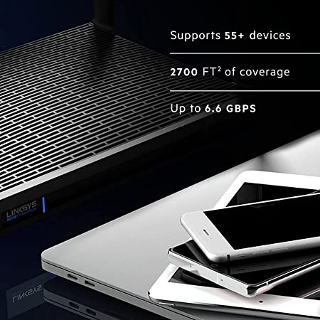 Router Linksys Hydra Mesh Wifi 6e Tres Bandas Ax6600 (Mr7500)