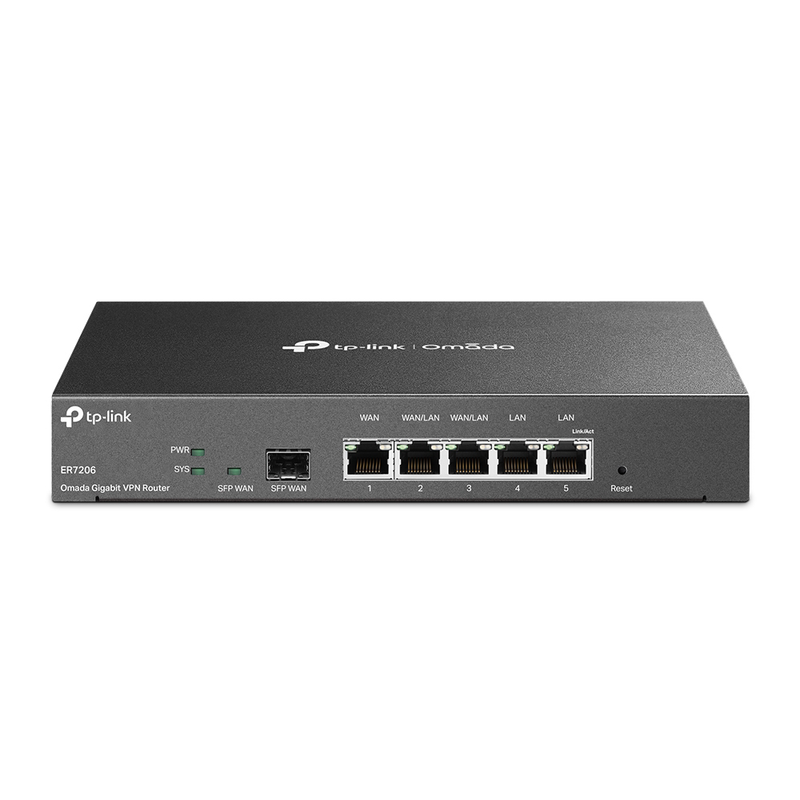 Router Vpn Stream Gigabit Multi-Wan, 4 Puertos Wan - Er7206