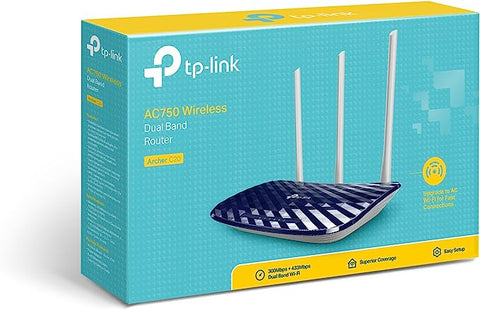 Router Wi-Fi Tp-Link Archer C20 Doble Banda Ac750, Archer C20