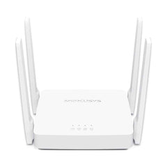 Ruteador Inalambrico Mercusys Ac10, Antenas 4, Doble Banda 2.4 Ghz, 5 Ghz, Wi-fi 5, 802.11ac, Puertos Lan 1, 867 Mbits, Blanco