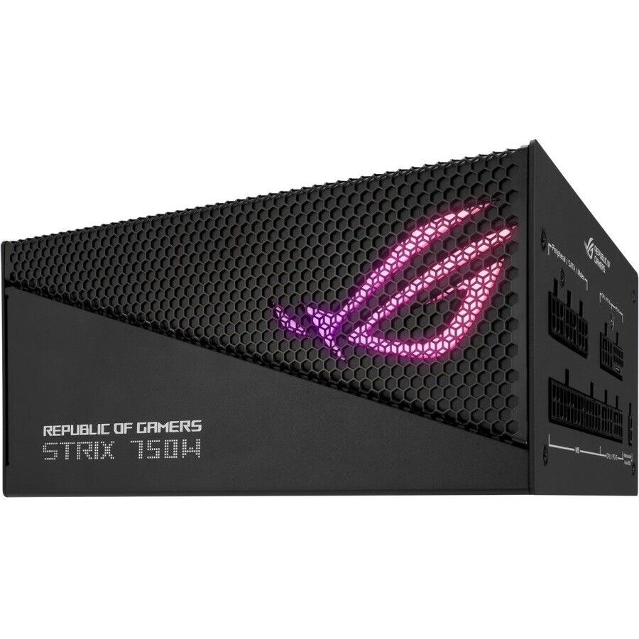 Fuente De Poder Asus Rog-Strix-750G-Aura-Gaming 750W Gold 80 Plus