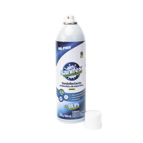 Sanitizante Desinfectante De Superficies Silimex Sanifex Spray 660 Ml