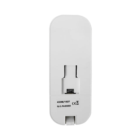 Sensor de movimiento mirati ma-02 mirati home. 12 metros de alcance, frecuencia de 433 mhz. Uso interior. Color blanco, compatible con el kit de alarma mirati ma-05