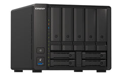 Servidor Qnap-Nas 9 Bahias,Ssd nvmeu Conectividad 10Gbe, 2,5Gbe (Ts-H973Ax-32G-Us)