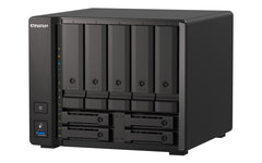 Servidor Qnap-Nas 9 Bahias,Ssd nvmeu Conectividad 10Gbe, 2,5Gbe (Ts-H973Ax-32G-Us)