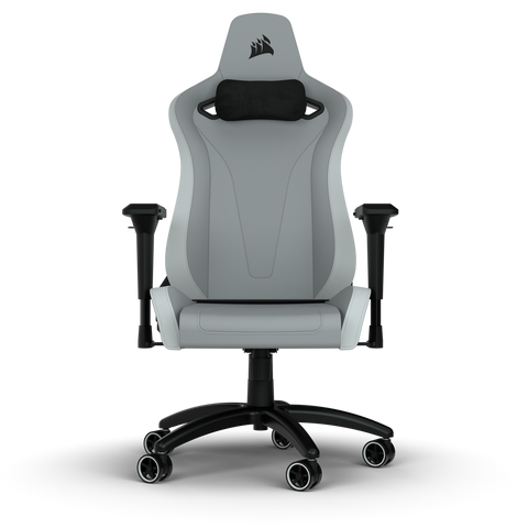Silla Corsair Tc200 Leatherette Grey/White Cf-9010045-Ww