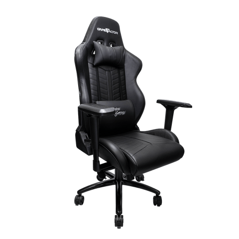 Silla Game Factor Piel Reclinable 4d, Metal Negro Cgc601-Xl