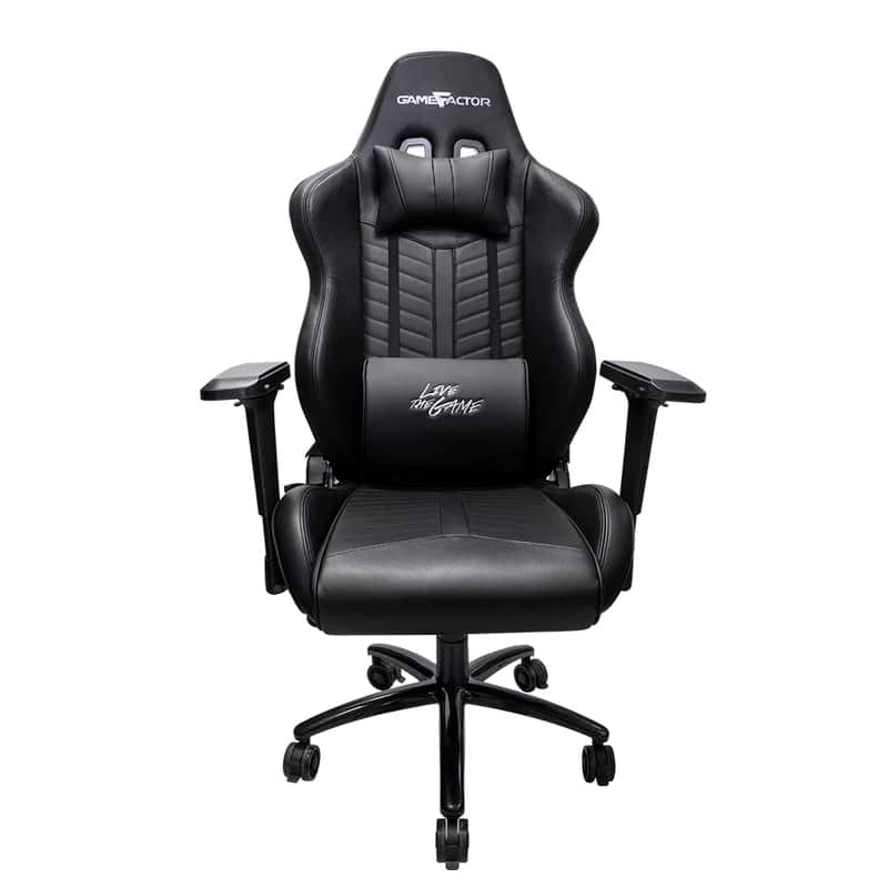Silla Game Factor Piel Reclinable 4d, Metal Negro Cgc601-Xl