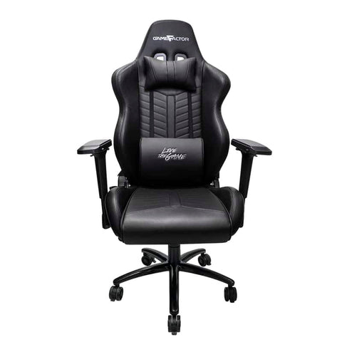 Silla Game Factor Piel Reclinable 4d, Metal Negro Cgc601-Xl