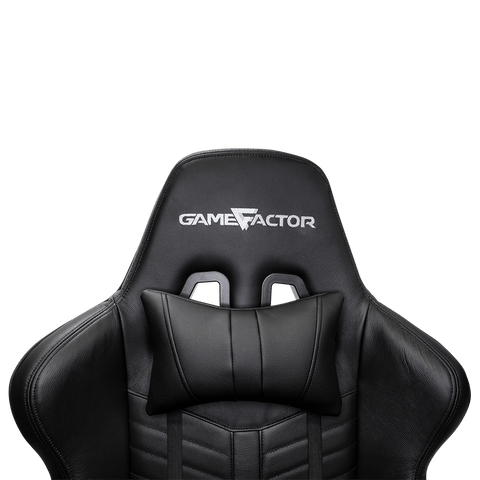 Silla Game Factor Piel Reclinable 4d, Metal Negro Cgc601-Xl