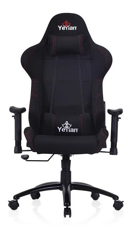 Silla Gamer Ergonómica Yeyian Windalf S2500 Negro Con Rojo