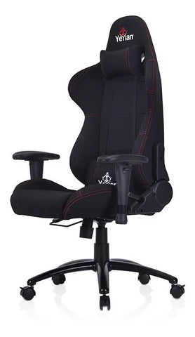 Silla Gamer Ergonómica Yeyian Windalf S2500 Negro Con Rojo