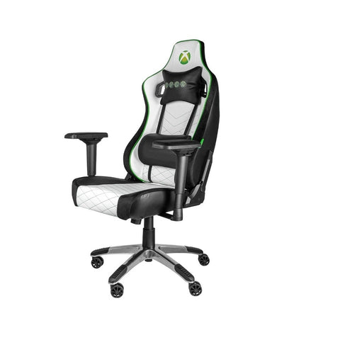 Silla Gamer Xbox By Techzone Elite Sx-00g4 Blanco Con Verde