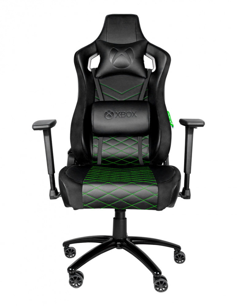 Silla Gamer Xbox By Techzone Elite Sx-00g7 Negro Con Verde