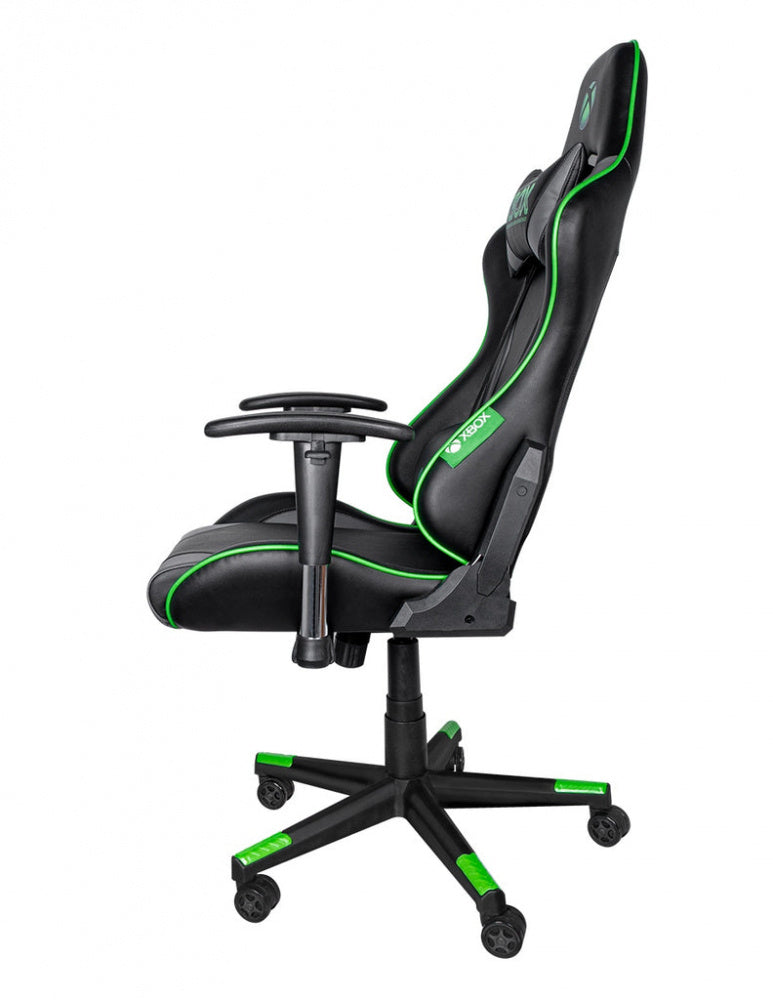 Silla Gamer Xbox By Techzone Essential Sx-00g1 Negro Con Verde