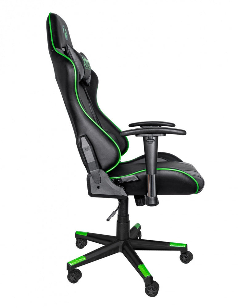 Silla Gamer Xbox By Techzone Essential Sx-00g1 Negro Con Verde