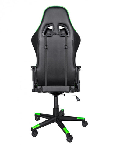 Silla Gamer Xbox By Techzone Essential Sx-00g2 Verde Con Negro