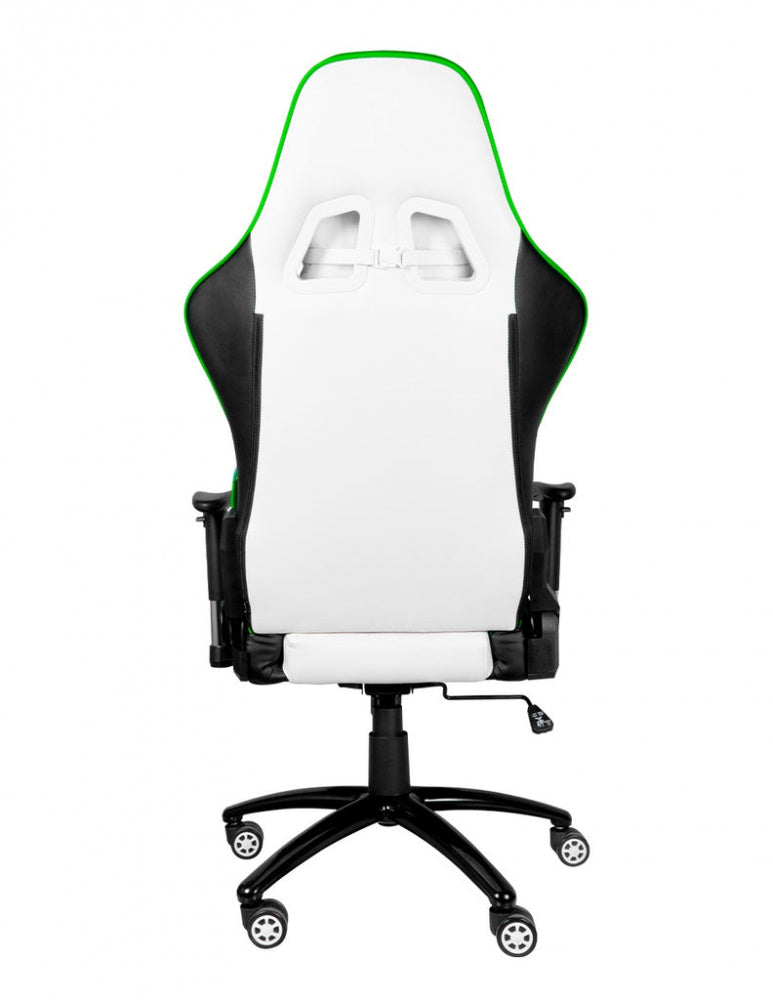 Silla Gamer Xbox By Techzone Pro Sx-00g6 Blanco Con Verde