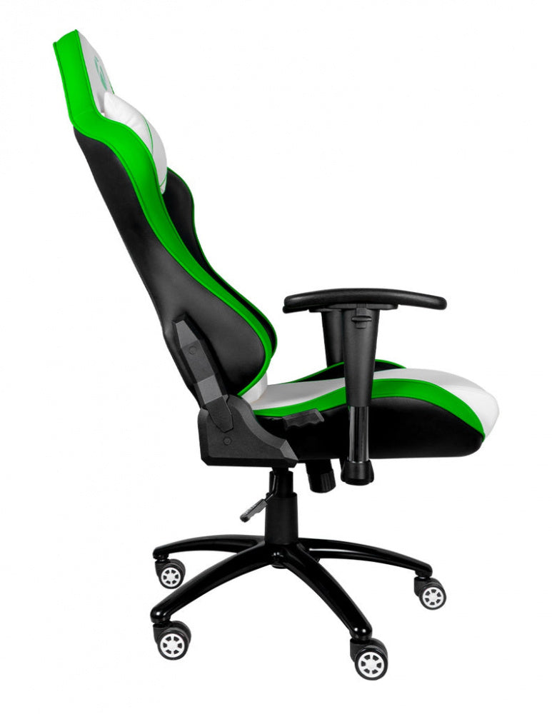 Silla Gamer Xbox By Techzone Pro Sx-00g6 Blanco Con Verde