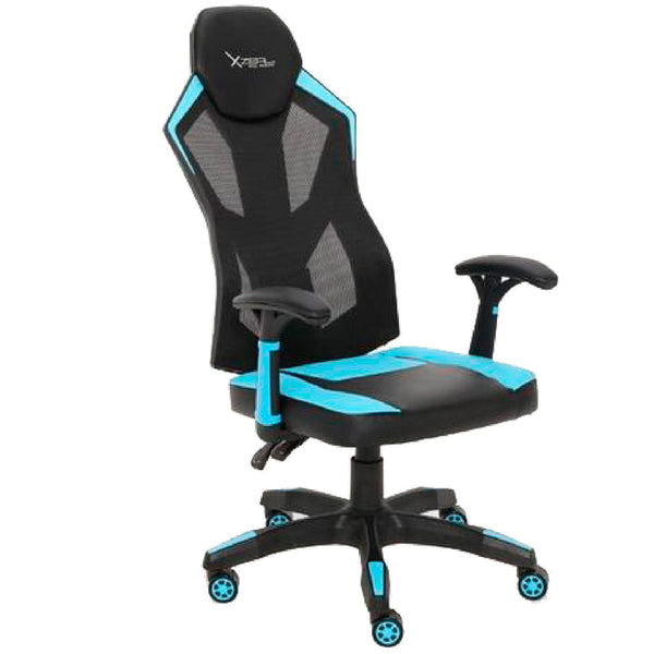 Silla Gamer Xzeal Azul Malla, Foam, 150° Giro, Ergonomico (Xzsxz30a)