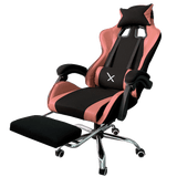 Silla Gamer Xzeal Con Reposa Pies Color Rosa (Xzsxz52p)