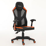 Silla Gamer Xzeal Naranja Malla, Foam, 150° Giro, Ergonomico - (Xzsxz30o)