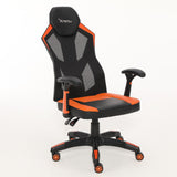 Silla Gamer Xzeal Naranja Malla, Foam, 150° Giro, Ergonomico - (Xzsxz30o)