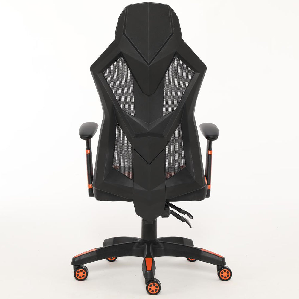 Silla Gamer Xzeal Naranja Malla, Foam, 150° Giro, Ergonomico - (Xzsxz30o)