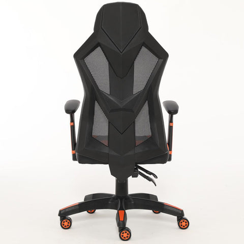 Silla Gamer Xzeal Naranja Malla, Foam, 150° Giro, Ergonomico - (Xzsxz30o)