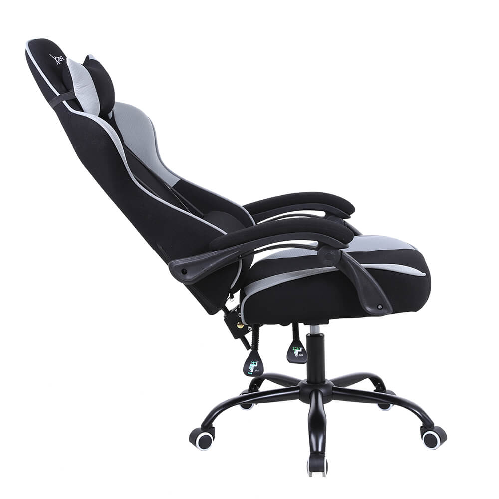Silla Gamer Xzeal Negro, Acero, Textil, Alto Desempeño (Xzsxz20b)