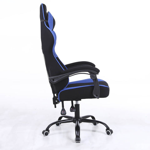 Silla Gamer Xzeal Negro Con Azul Acero, Textil, Alto Desempeño - (Xzsxz20a)