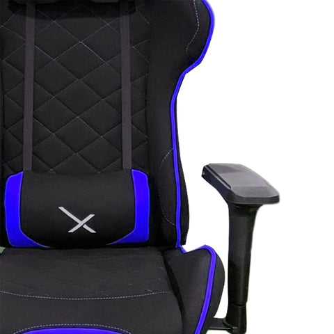 Silla Gamer Xzeal Negro Con Azul, Textil, Alto Desempeño (Xzsxz25a)