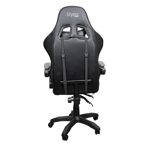 Silla Gamer Xzeal Negro Con Gris Acero, Textil, Alto Desempeño - (Sgsi02b)