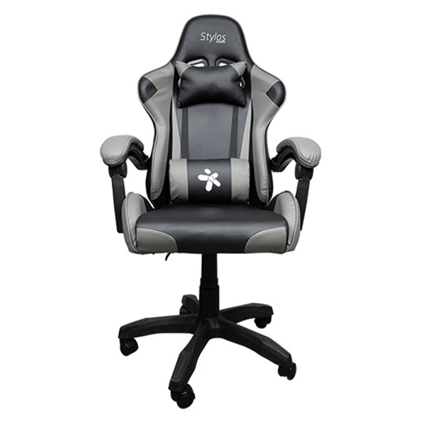 Silla Gamer Xzeal Negro Con Gris Acero, Textil, Alto Desempeño - (Sgsi02b)