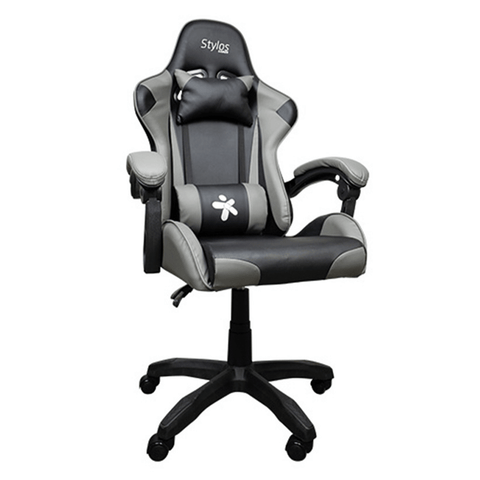 Silla Gamer Xzeal Negro Con Gris Acero, Textil, Alto Desempeño - (Sgsi02b)