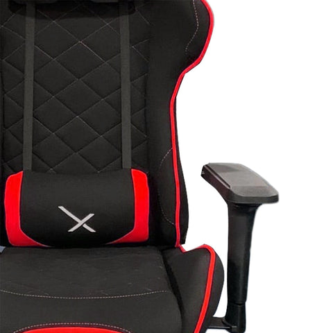 Silla Gamer Xzeal Negro Con Rojo, Textil, Alto Desempeño - (Xzsxz25r)