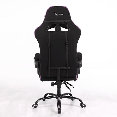 Silla Gamer Xzeal Negro Con Rosa Acero, Textil, Alto Desempeño - (Xzsxz20p)