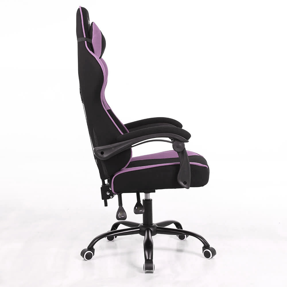 Silla Gamer Xzeal Negro Con Rosa Acero, Textil, Alto Desempeño - (Xzsxz20p)