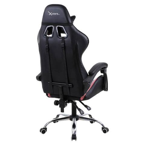 Silla Gamer Xzeal Negro Con Rosa Foam, 165° Giro, Soporte Estrella - (Xzsxz05p)