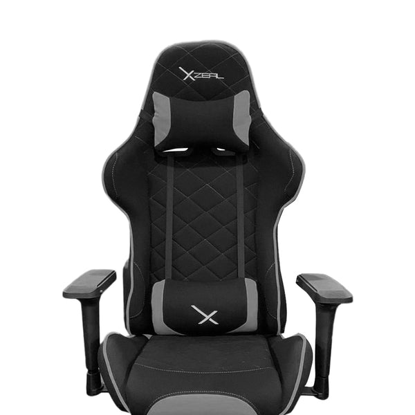 Silla Gamer Xzeal Negro, Textil, Alto Desempeño (Xzsxz25b)