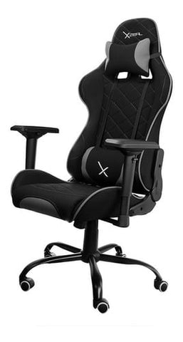 Silla Gamer Xzeal Negro, Textil, Alto Desempeño (Xzsxz25b)