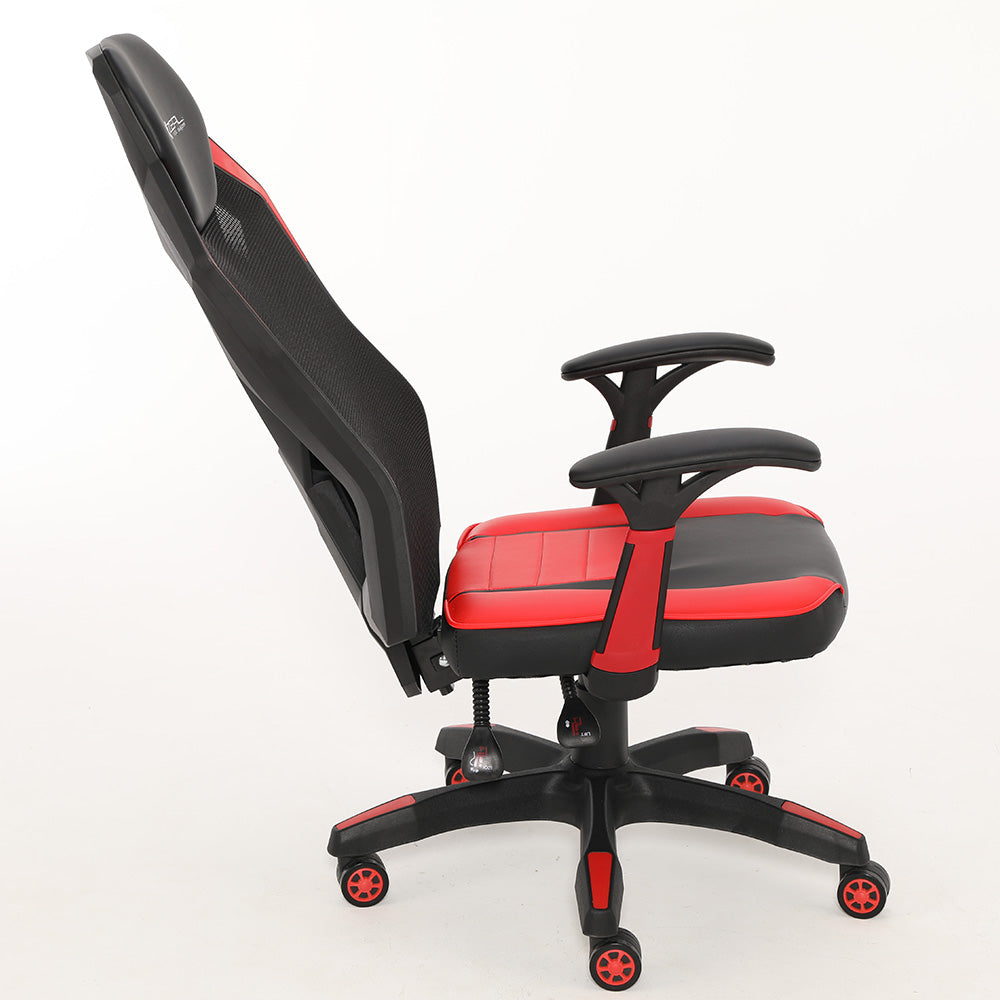 Silla Gamer Xzeal Rojo Malla, Foam, 150° Giro, Ergonomico (Xzsxz30r)