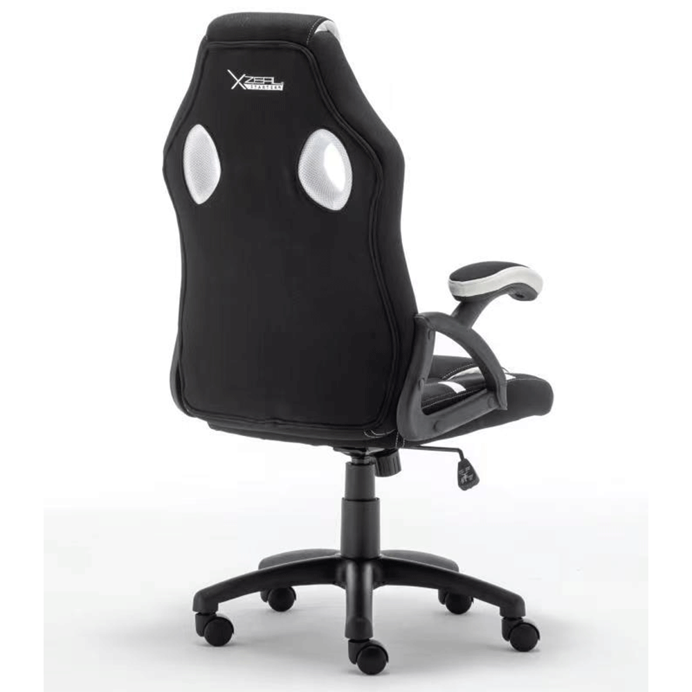 Silla Gamer Xzeal Starter Blanco Tela, Foam Ergonomico, Piston Clase 3, Xsst050w