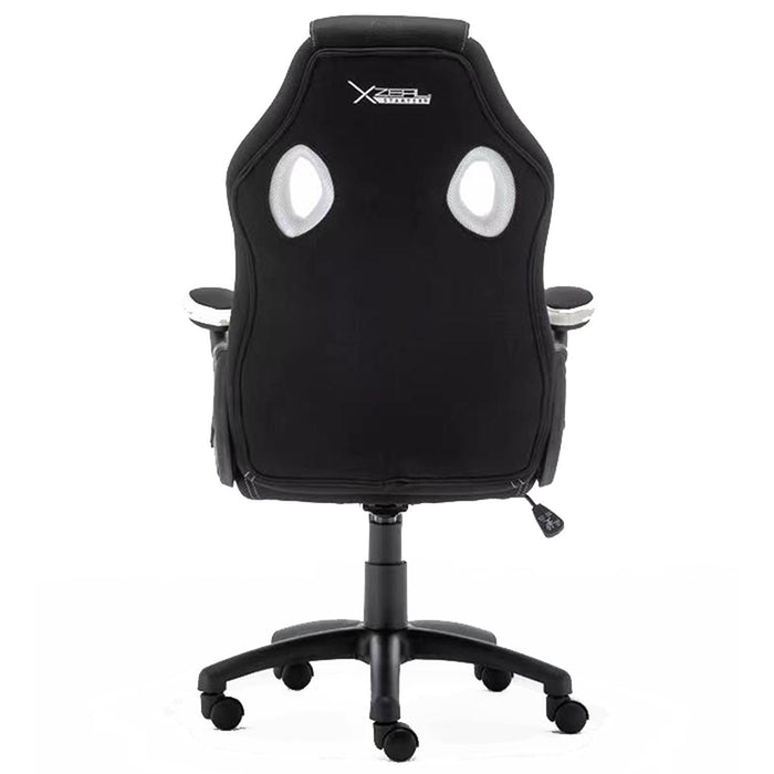 Silla Gamer Xzeal Starter Blanco Tela, Foam Ergonomico, Piston Clase 3, Xsst050w