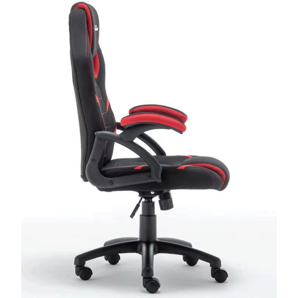 Silla Gamer Xzeal Starter Roja Tela, Foam Ergonomico, Piston Clase 3, Xsst050r