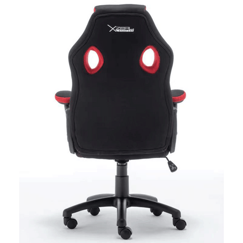 Silla Gamer Xzeal Starter Roja Tela, Foam Ergonomico, Piston Clase 3, Xsst050r