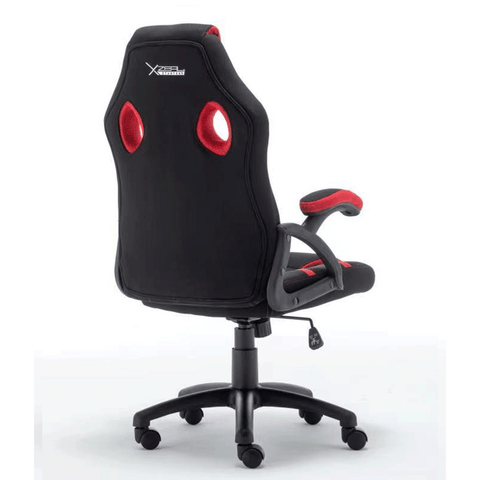Silla Gamer Xzeal Starter Roja Tela, Foam Ergonomico, Piston Clase 3, Xsst050r