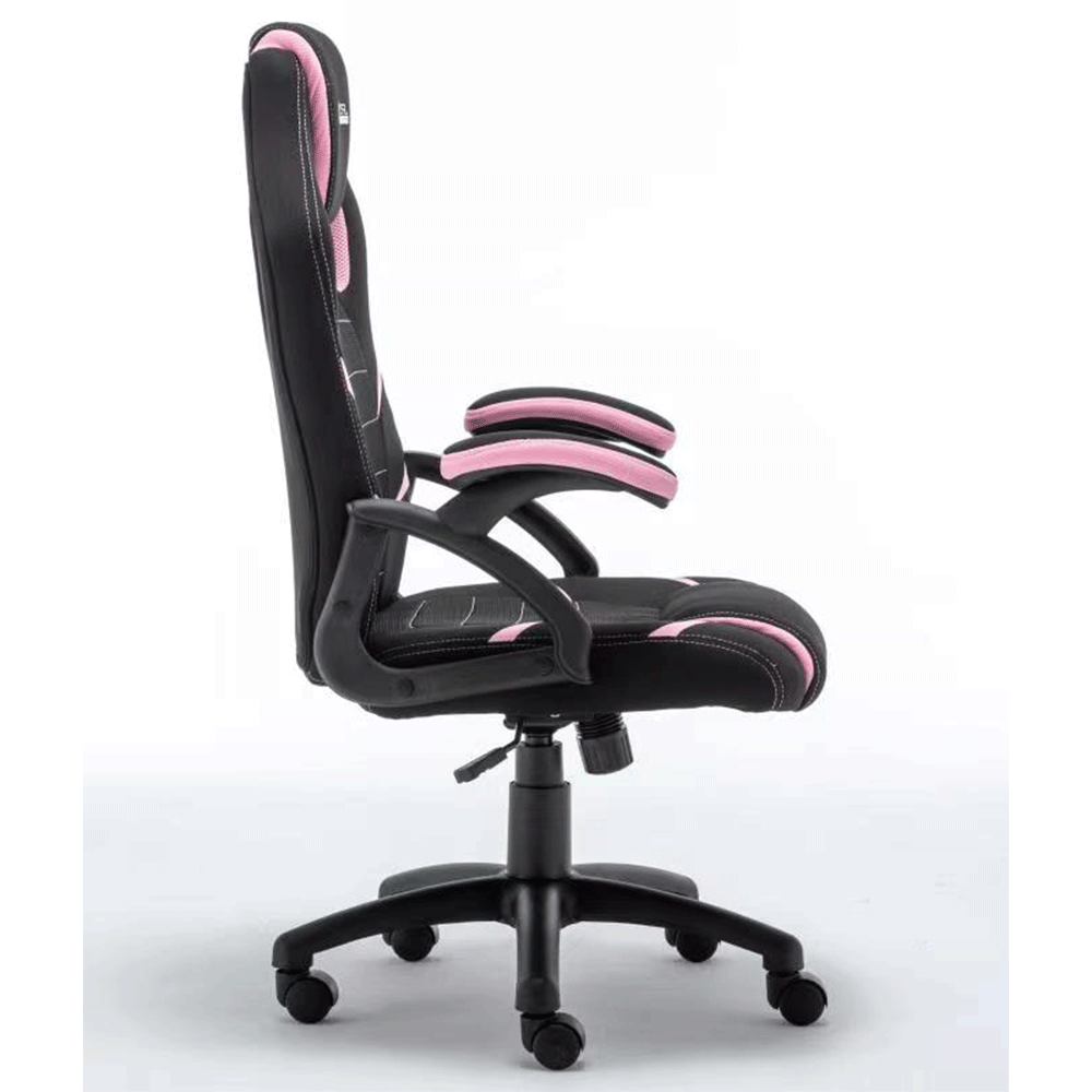 Silla Gamer Xzeal Starter Rosa Tela, Foam Ergonomico, Piston Clase 3, Xsst050p